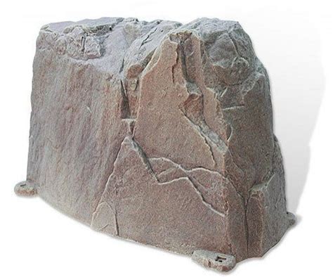 fake rock cover electrical box|artificial rock enclosure covers.